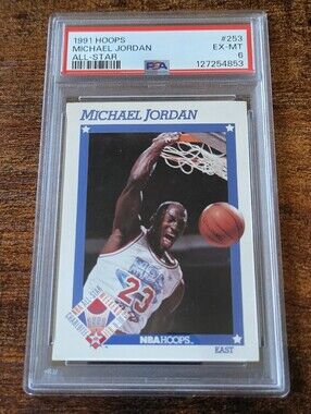 1991 Hoops Michael Jordan All Star